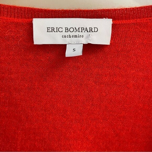 Eric Bompard Cashmere V Neck Sweater S - Picture 5 of 10